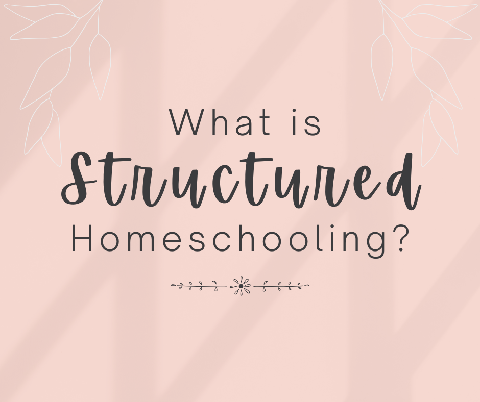 Structured vs flexible homeschooling