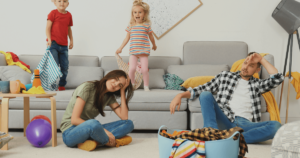 homeschooling and housework