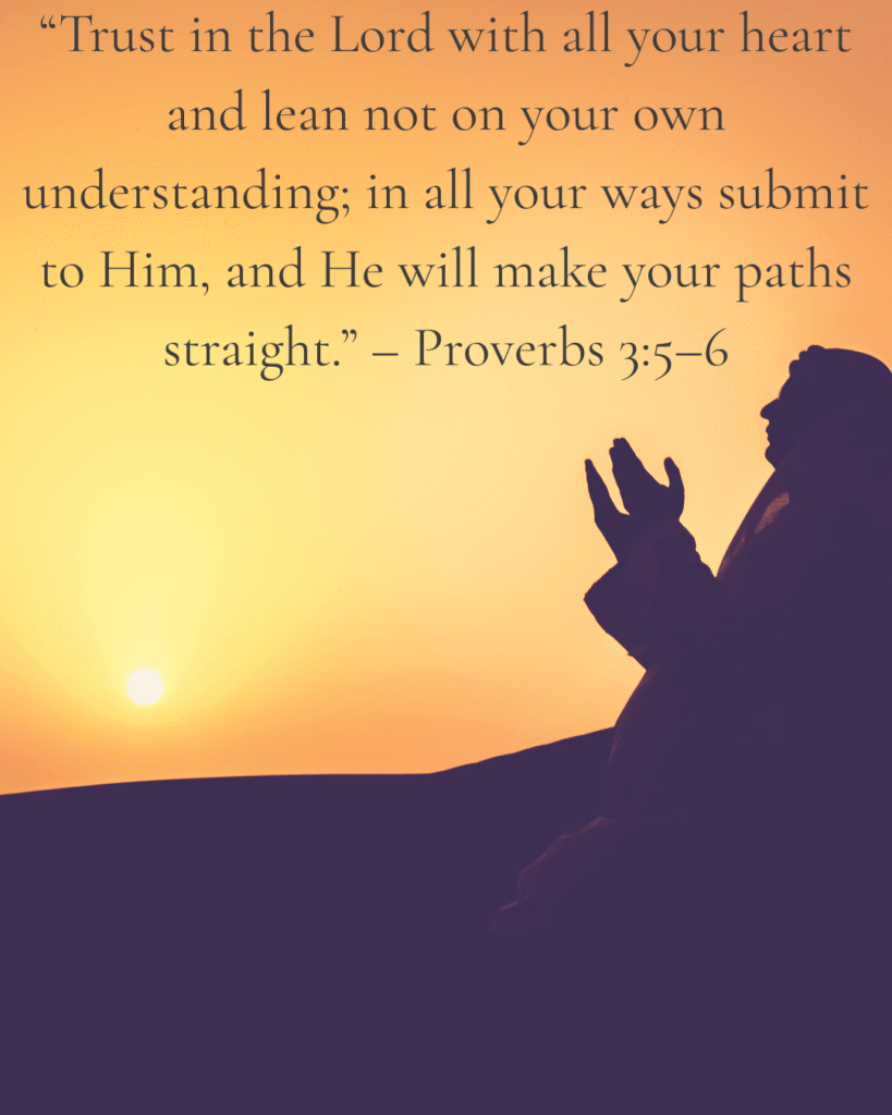 Trusting God when life is hard