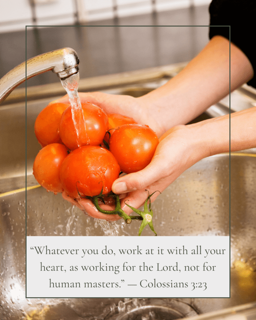 canning, devotional