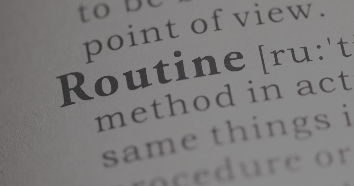 easy homemaking routines for the school season