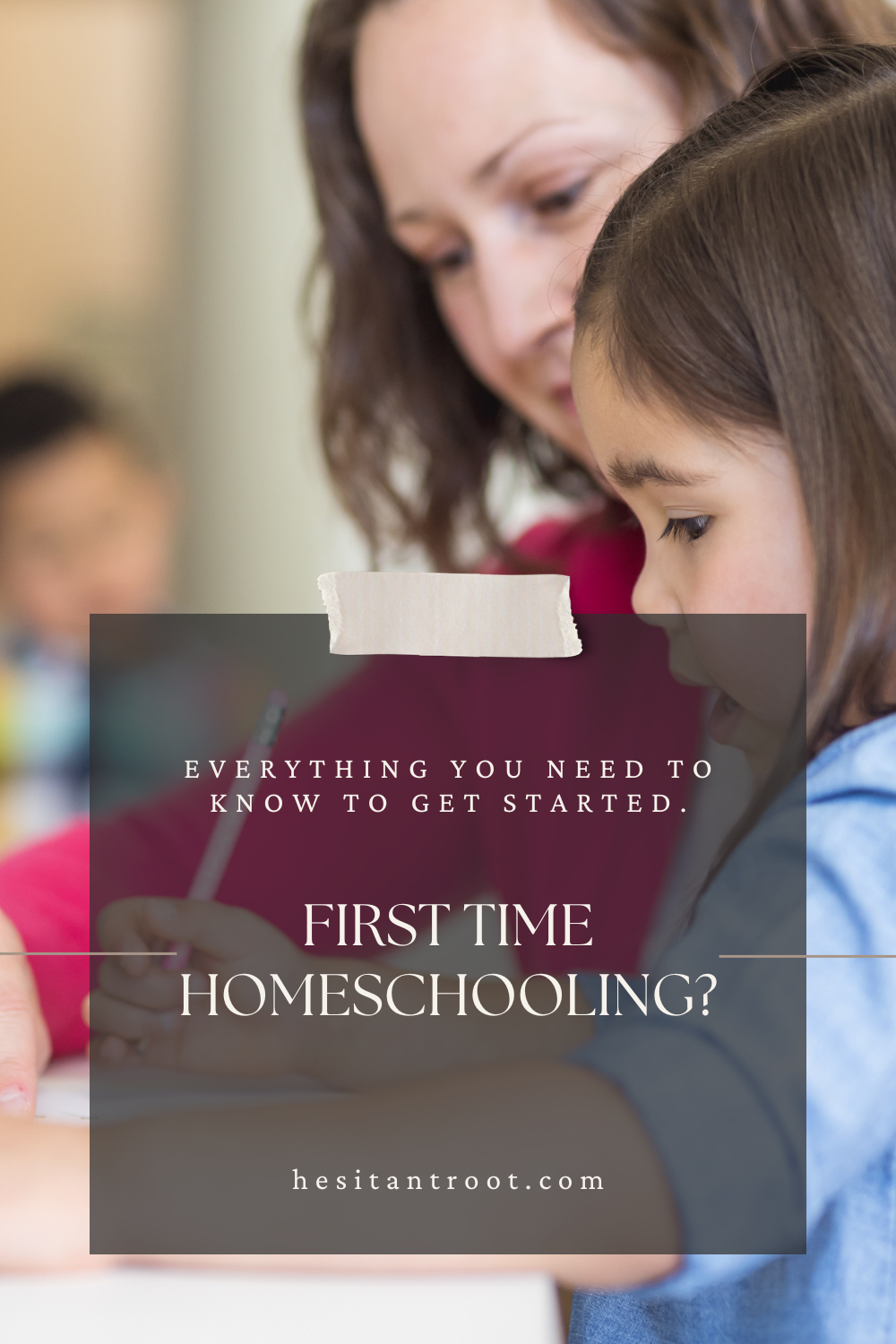 First time homeschooling